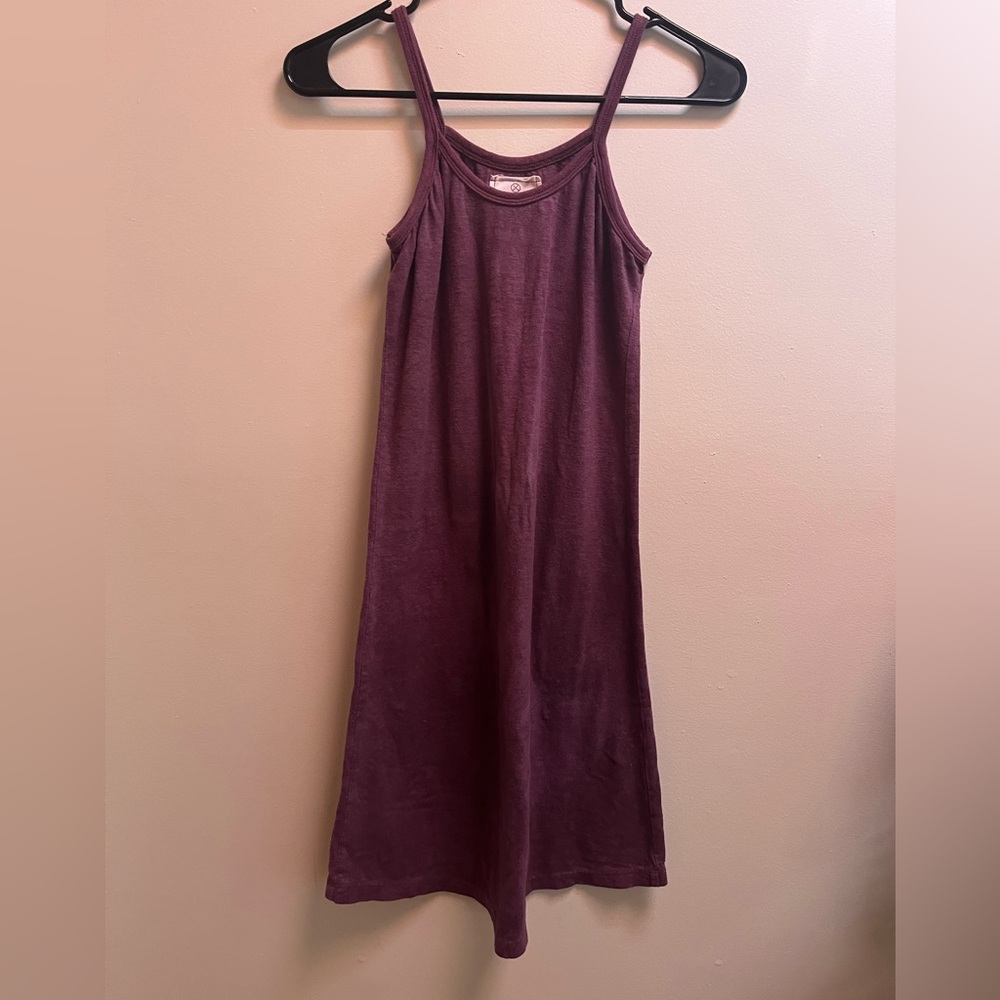 Bohemian Folk Clothing hemp tank dress
